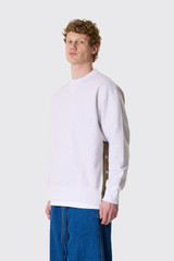 Comme des Garçons HOMME Men's T-Shirt HO-T004 Bleach x Khaki