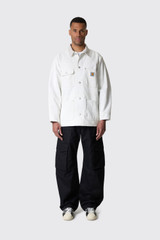 Junya Watanabe MAN x Carhartt Coated Jacket Off White x Gr