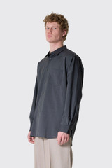 Comme des Garçons FOREVER Mens Shirt Woven Light Grey 