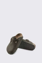 Birkenstock Boston Suede Leather Thyme