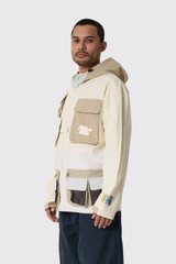 Kidsuper 10 Pocket Tech Jacket Cream