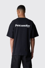 OAMC Peacemaker Dark Flower S/S T-Shirt PCM1OT02FJE002 Black