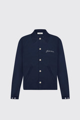 Flaneur Signature Coach Jacket FOUT074 999 Black