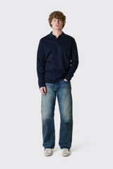 NN.07 Paul LS Polo 3525 2423525273 200 Navy Blue