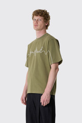 Bram's Fruit Garden Hose Chain T-Shirt 817 Olive Green