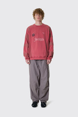 Puma Kidsuper Crew Dark Crimson