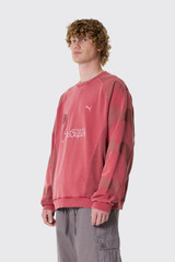 Puma Kidsuper Crew Dark Crimson