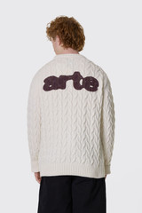 Arte Antwerp Arte Knit Sweater Cream