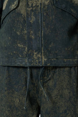 Arte Antwerp All-over Paint Jacket AW25-142j Green