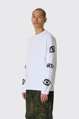 Arte Antwerp Eye Sleeve Longsleeve AW25-216LS White