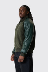 Arte Antwerp Varsity Jacket  AW25-260J Green