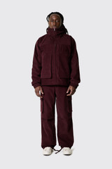 Arte Antwerp Corduroy Cargo Pants AW25-051P Bordeaux - Calico Club
