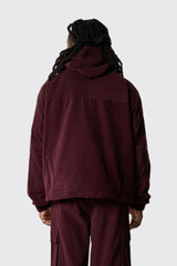 Arte Antwerp Corduroy Technical Jacket Bordeaux 