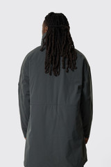 C.P. Company Outerwear Long Jacket in Pro-Tek 19CMOW008A-110264A Dark Shadow