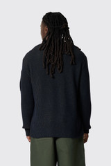C.P. Company Knitwear Crew Neck in Fleece Knit 19CMKN307A-006170A Capers