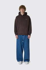 Carhartt WIP Hooded Vista Sweat Cotton I029523 33H.GD Pallisander garment