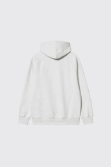 Carhartt WIP Hooded Chase Sweat I033661 00J.XX Ash Heather Gold