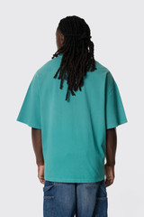 Carhartt WIP S/S Hudson Pocket T-Shirt 2ZU.5F Saguaro Chalk Wash