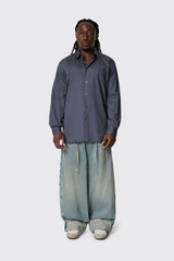 Comme des Garçons SHIRT Mens Shirt Woven FZ-B011-PER Grey