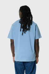 JW Anderson Anchor Embroidery T-Shirt Steel Blue 