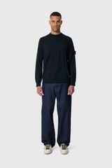 Stone Island 5100074 Crewneck K2S155100074S00FC V0020 Navy Blue 