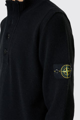Stone Island 5100040 LS Polo V0029 Black