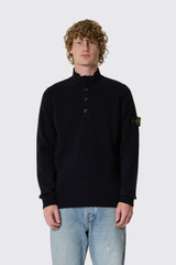 Stone Island 5100040 LS Polo V0029 Black