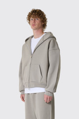 Seventh V2 Zipped Hoodie SVT026 Smoke