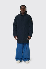Stone Island 7100007 Long Coat V0020 Navy Blue