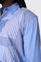 Comme des Garçons SHIRT Shirt Woven FP-B024-W25 Blue/Mix