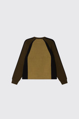 Obey Raglan Crewneck Sweater MMG Mermaid green multi