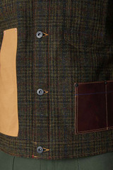 Junya Watanabe MAN Jacket S Khaki x Brown