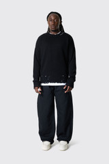 JW Anderson Twisted Workwear Jeans Black