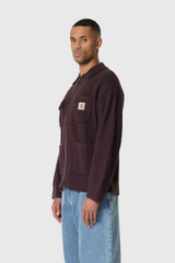 Carhartt WIP Chore Knit Jacket 33H.XX Palisander