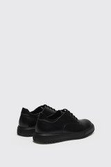 Referenc Derby Brushed Leather Black