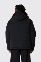 Flaneur Signature Puffer Jacket FOUT072 Black