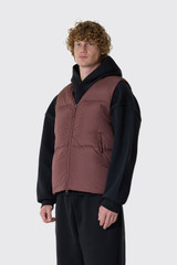 Hiking Patrol Element Down Vest Maroon
