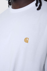 Carhartt WIP L/S Chase Shirt White Gold