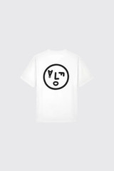 Olaf Hussein Face Tee M990104 Optical White