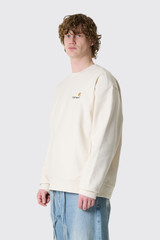 Carhartt WIP American Script Sweat I025475 05.XX Natural