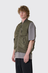 Applied Art Forms Flight Vest D27679-C143 Dark Khaki