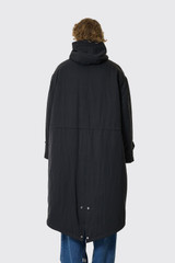 AMI Paris Padded Parka Jacket Anthra