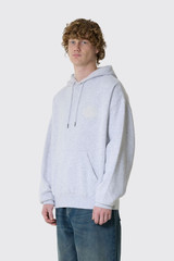 NASA Chop Hoodie Ash Heather