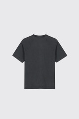 Olaf Hussein Washed Signature SS Tee M230107 Charcoal
