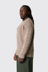 Olaf Hussein Essential Melange Knitted Crewneck M230701 Foxtrot
