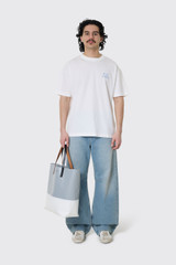 C.P. Company 30/1 Jersey Comfort Logo T-Shirt Gauze White