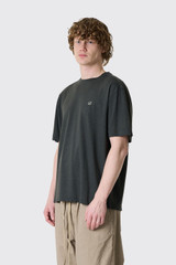 C.P. Company 20/1 Jersey Plated Logo T-Shirt 20CMTS192A-110643P Gunmetal 