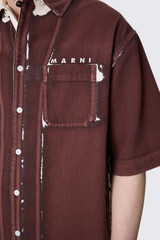 Marni USCY64 Shirt CUJU0017A2-USCY64 Brown