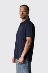 C.P. Company 70/2 Mercerized Jersey Gasato SS Polo 20CMPL115A-006374G Total Eclipse
