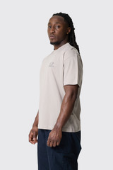C.P. Company 30/1 Jersey Short Sleeve Logo T-Shirt 20CMTS086A-005100W Dove
